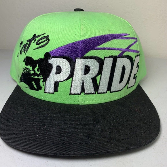 Artic Cat Other - Vintage Arctic Cat Hat Adult Yellow Snapback Snowmobile Cat's Pride Cap 1998